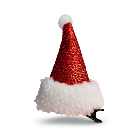 Mini Gorro Pascuero Con Pinza Navideña