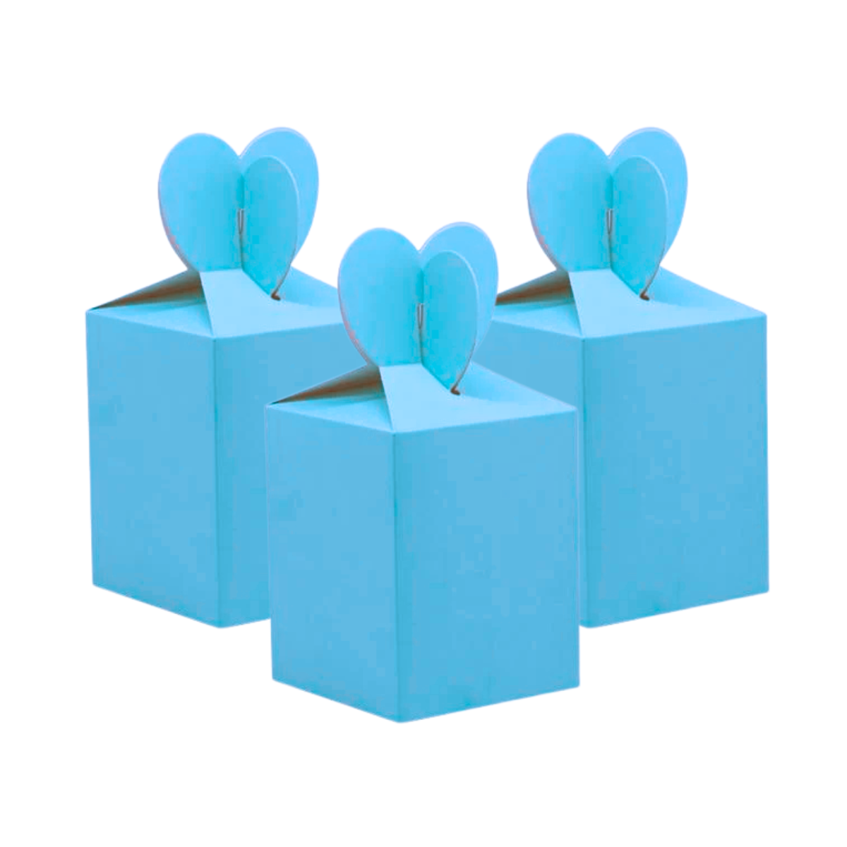 Set de 6 Cajitas Sorpresa Corazón Para Cumpleaños