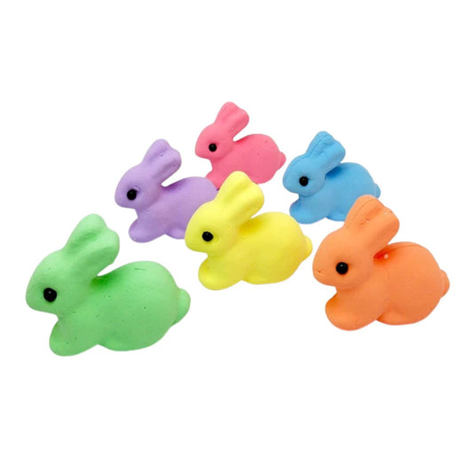 Set 6 Conejos de Pascua Colores Surtidos