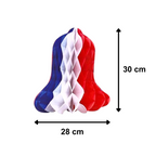Campana Tricolor 30cm Fiesta Patria