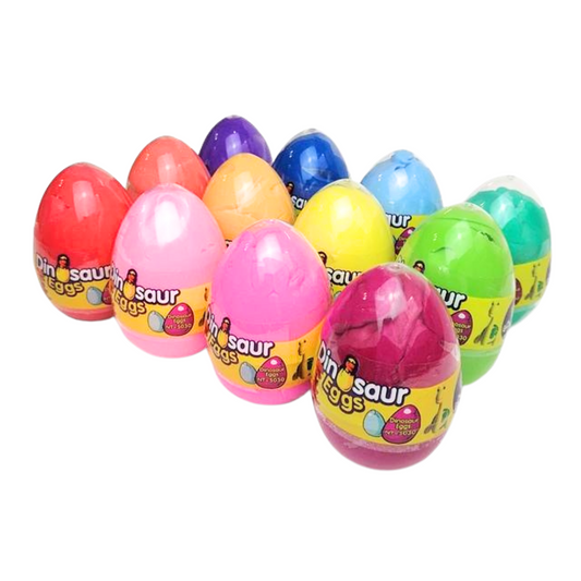 Arcilla Elástica Claydoll Huevo Dinosaurio Multicolor