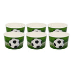 Potes Para Helado Fútbol 6 Unidades
