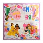 Set 12 Servilletas Princesas Disney 33x33cm Para Cumpleaños - Louicid