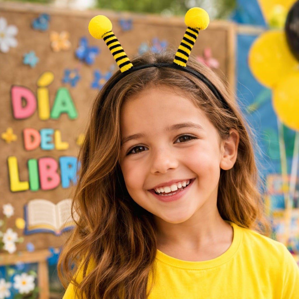 Cintillo Antenas Abeja Disfraz Infantil