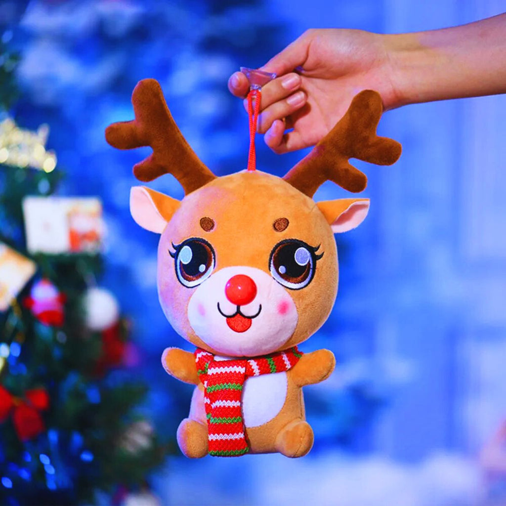 Peluche Reno Con Bufanda 34cm