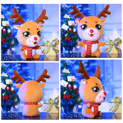 Peluche Reno Con Bufanda 34cm