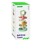 Torre Tobogán Con Pelotas De Madera