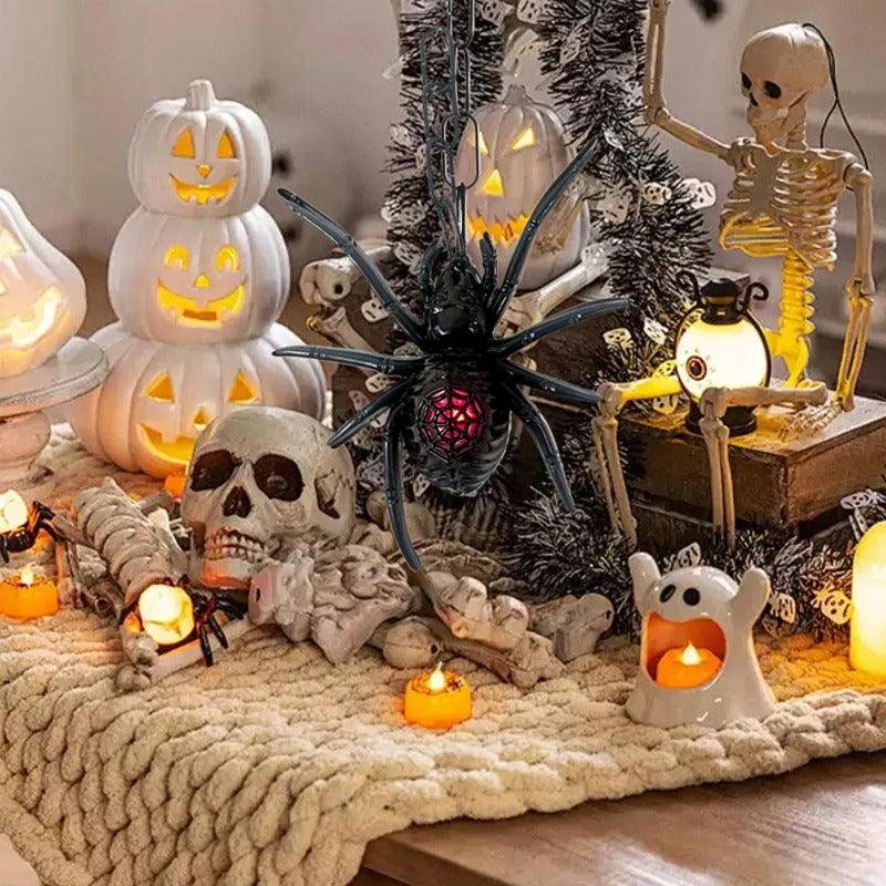 Araña Colgante Decorativa Con Luz Led Para Halloween - Louicid
