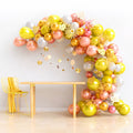 Arco Globos Cromados 83 Piezas Celebración - Louicid
