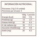 Barra Crema de Maní Nucrem 105gr - Louicid