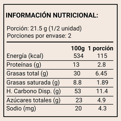 Barra Crema De Maní Nucrem De 43gr Georgalos - Louicid