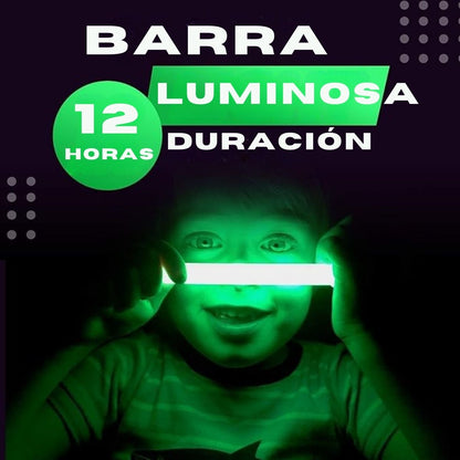 Barra Luminosa Fluorescente Luz Química Dura 12 horas - Louicid