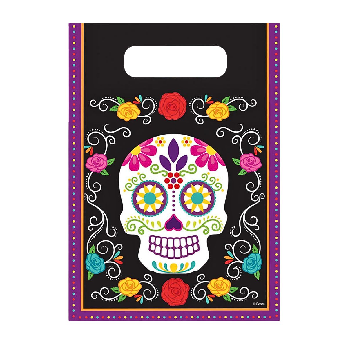 Bolsa Catrina Para Dulces Halloween - Louicid