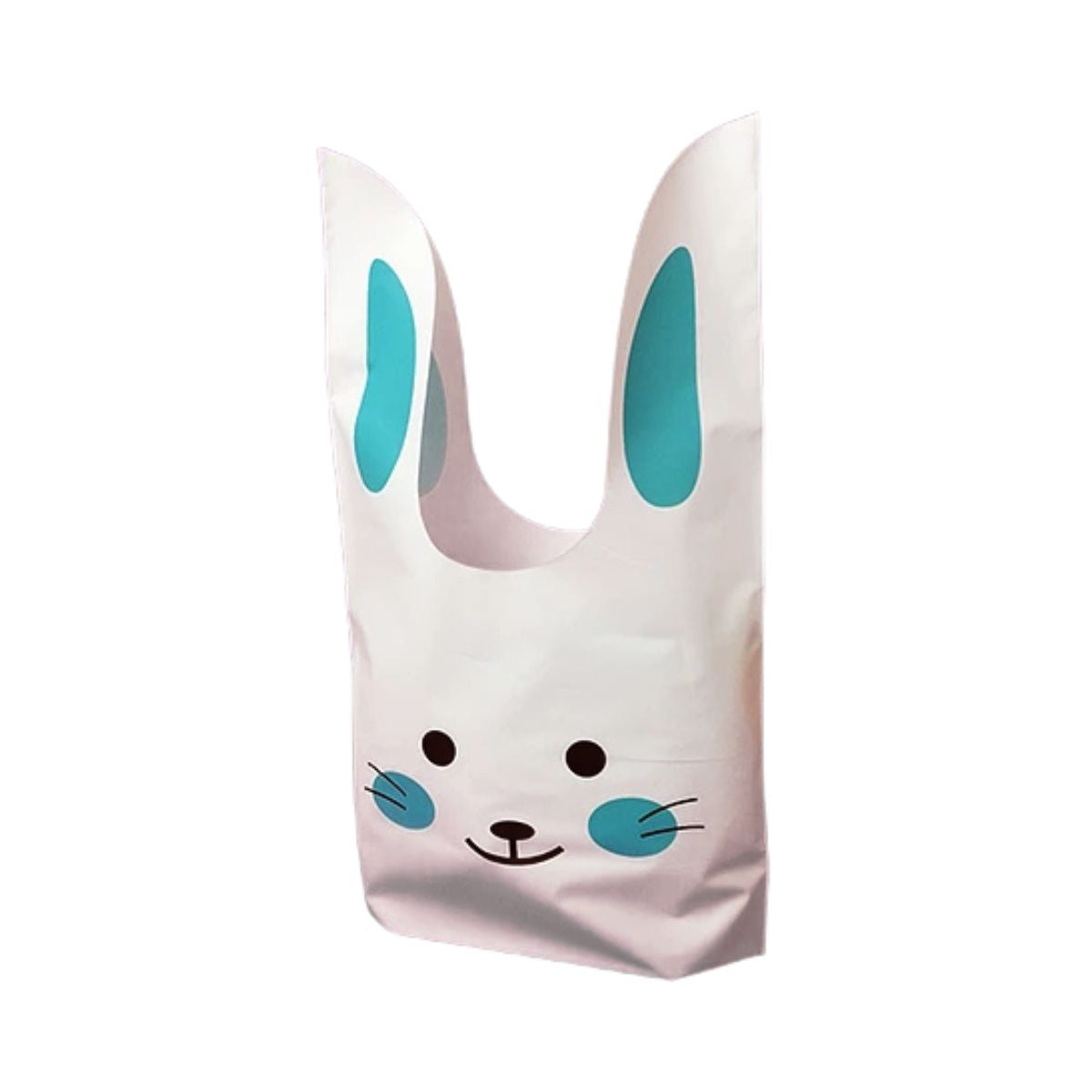 Bolsa Conejito Pascua 22cm Celeste 12pzas - Louicid