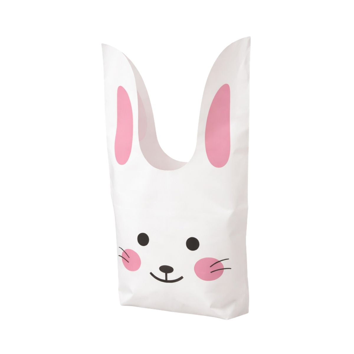 Bolsa Conejito Pascua 22cm Rosado 12pzas - Louicid