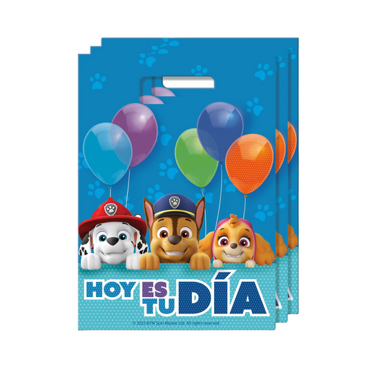 Bolsa Para Dulces Paw Patrol 6pzas - Louicid