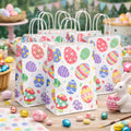 Bolsa Regalo Papel 21cm Huevitos Pascua 6pzas Celebración - Louicid
