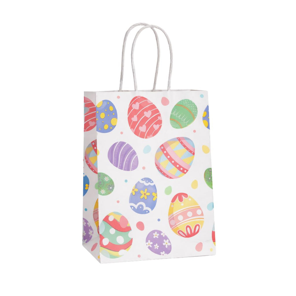 Bolsa Regalo Papel 21cm Huevitos Pascua 6pzas - Louicid