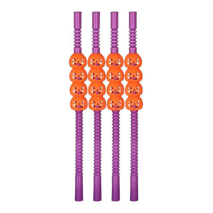 Bombillas Calabaza 4 Unidades Halloween - Louicid