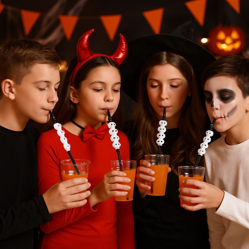 Bombillas Calavera 4 Unidades Fiesta Halloween - Louicid