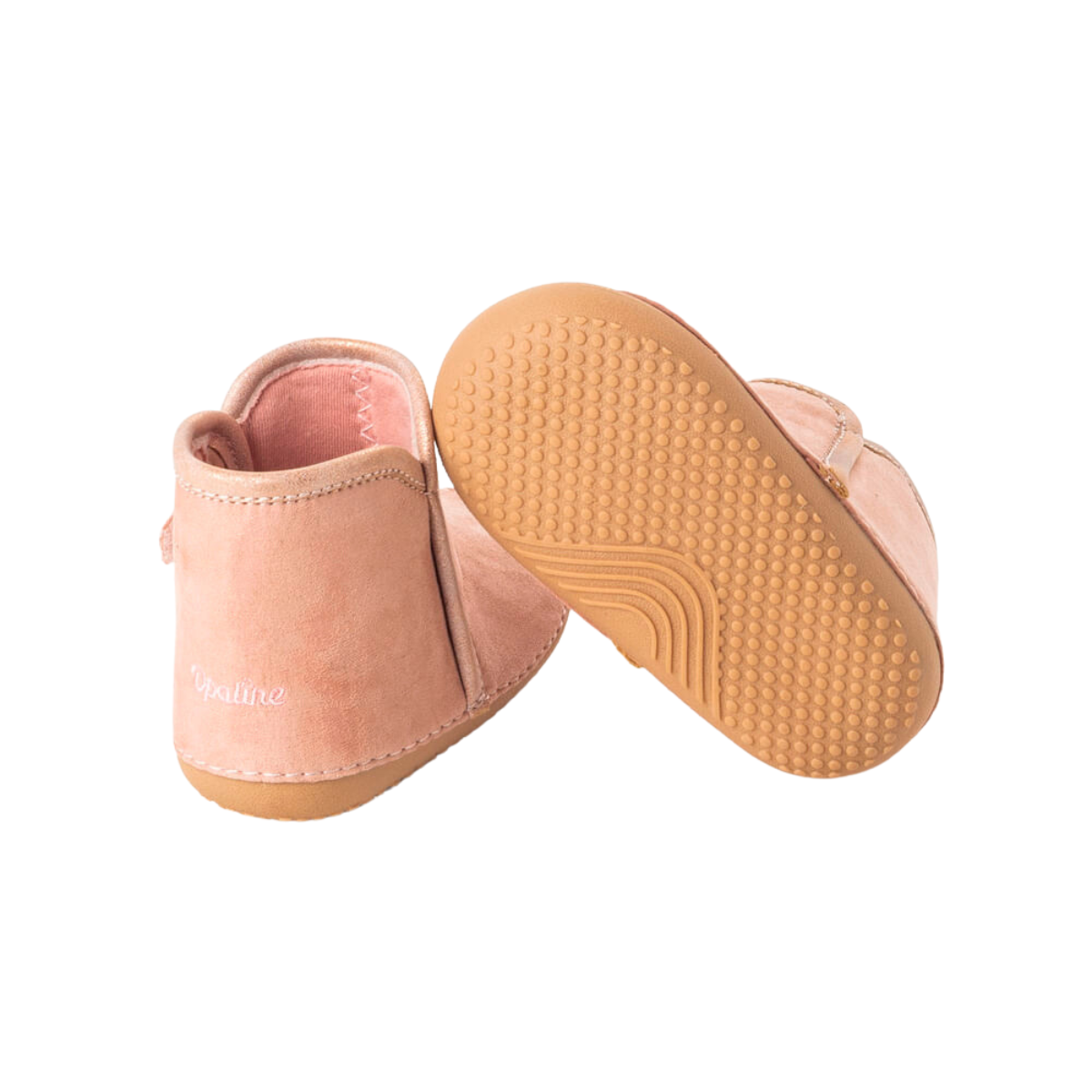 Bota Bebé Niña Trini Rosa Suela - Louicid
