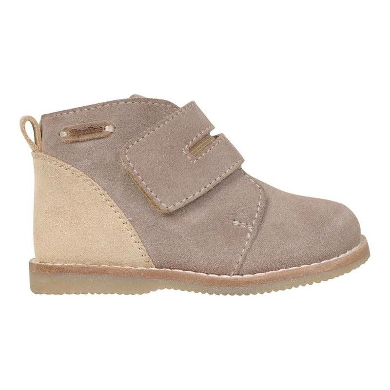 Botín De Niño Cuero Opaline - Louicid