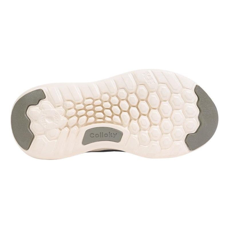 Botín De Niño Gris Con Cordones Caña Alta - Louicid