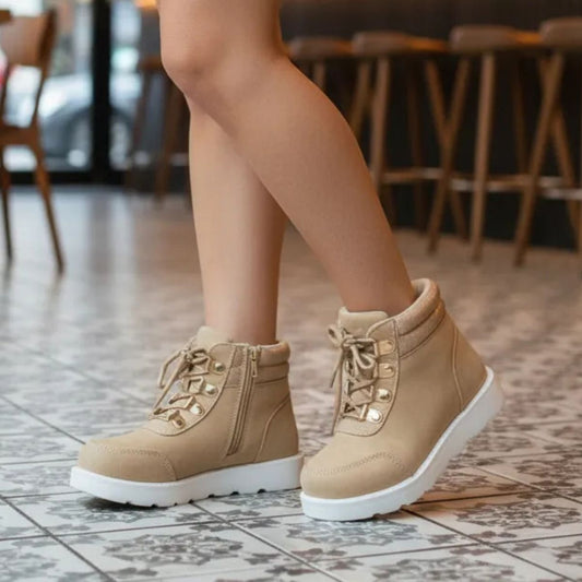 Botín Urbano Niña Brillo Rivet - Louicid