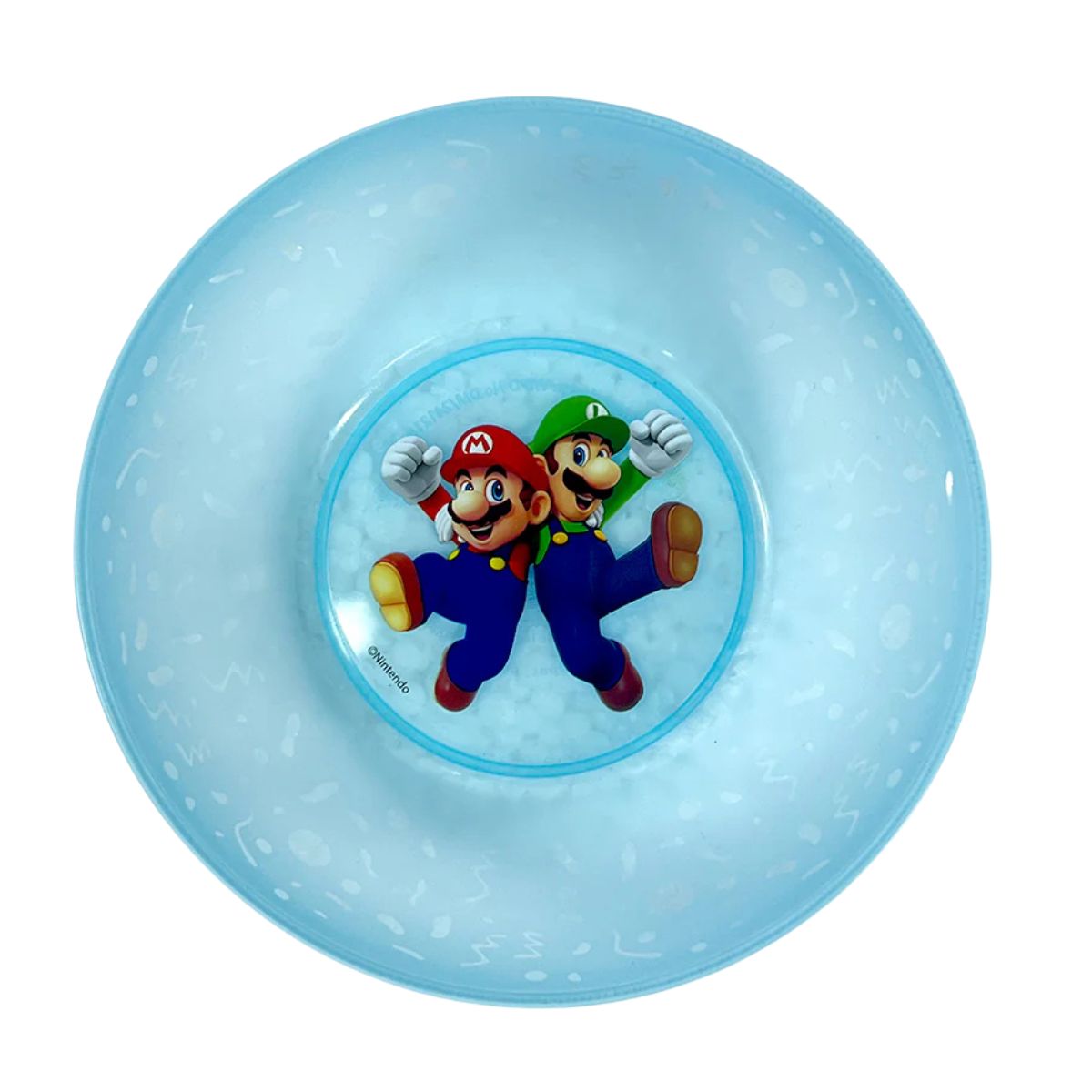 Bowl Plástico Reutilizable Mario Bros - Louicid