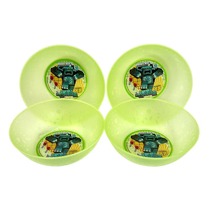 Bowl Plástico Reutilizable Minecraft 4pzas - Louicid