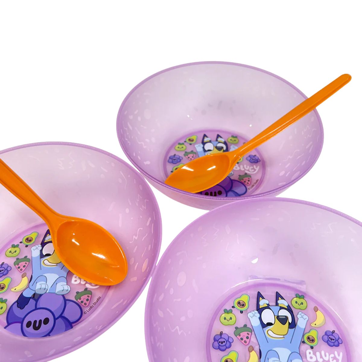Bowls Plásticos Reutilizable Bluey 4pzas - Louicid