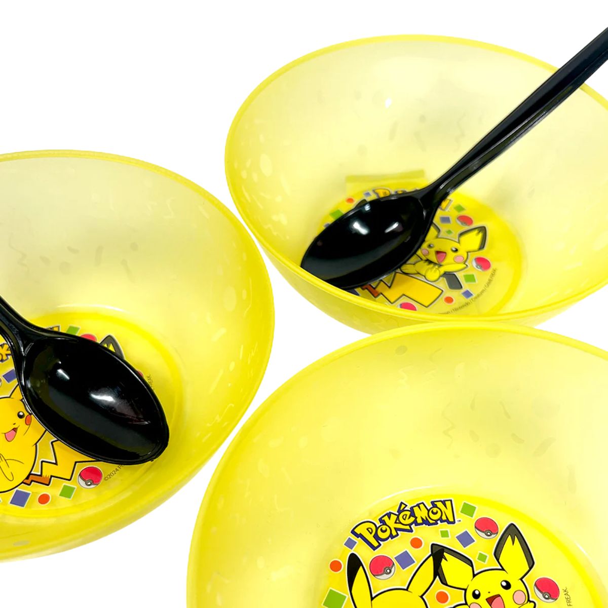 Bowls Plásticos Reutilizable Pokemon 4pzas - Louicid