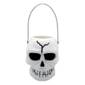 Cabeza Calavera 18 Cm Con Luz Y Sonido Halloween Big Party - Louicid