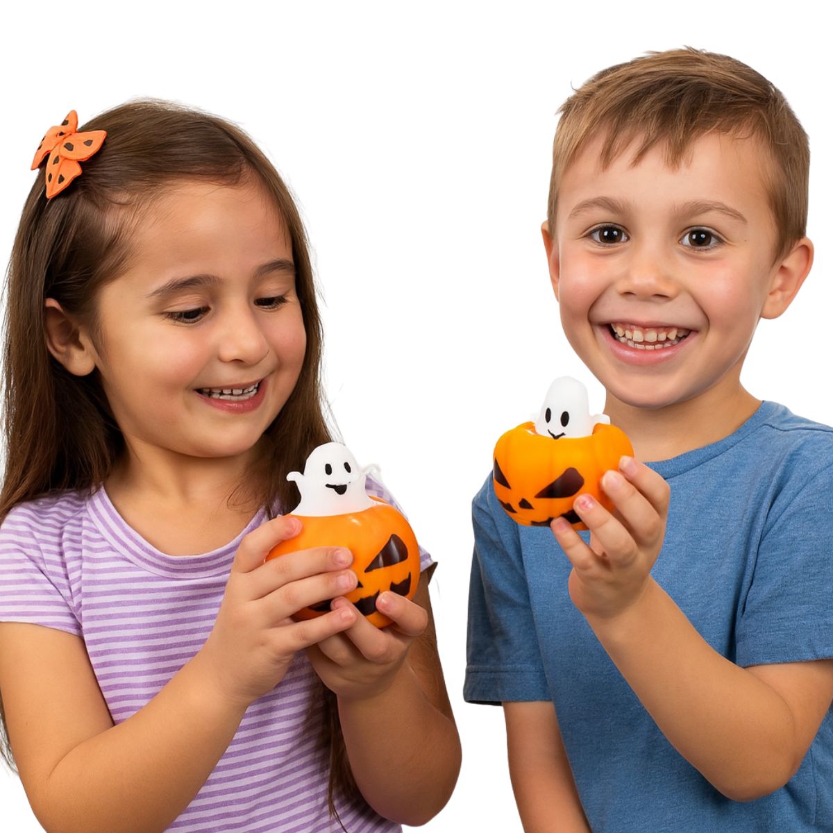 Calabaza Fantasma Squishy Halloween Niños Jugando - Louicid