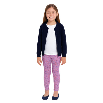 Calza Franela Lila Bebé Niña Pillin - Louicid