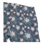 Calza De Niña Azul Estampado Floreal Pillin - Louicid
