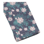 Calza De Niña Azul Estampado Floreal Pillin - Louicid