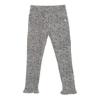 Calza Niña Estampada Floreal Gris Pillin - Louicid