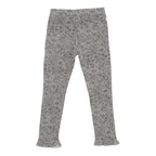 Calza Niña Estampada Floreal Gris Pillin - Louicid