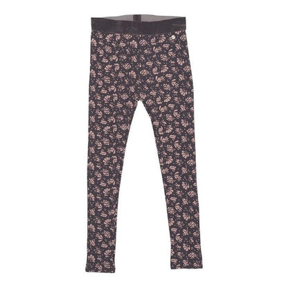 Calza De Niña Con Franela Estampado Pétalos Colección - Louicid