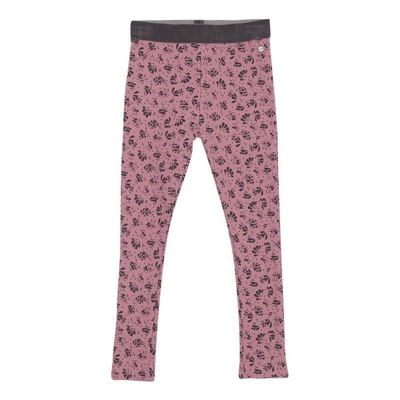 Calza De Niña Con Franela Estampado Pétalos Colección - Louicid