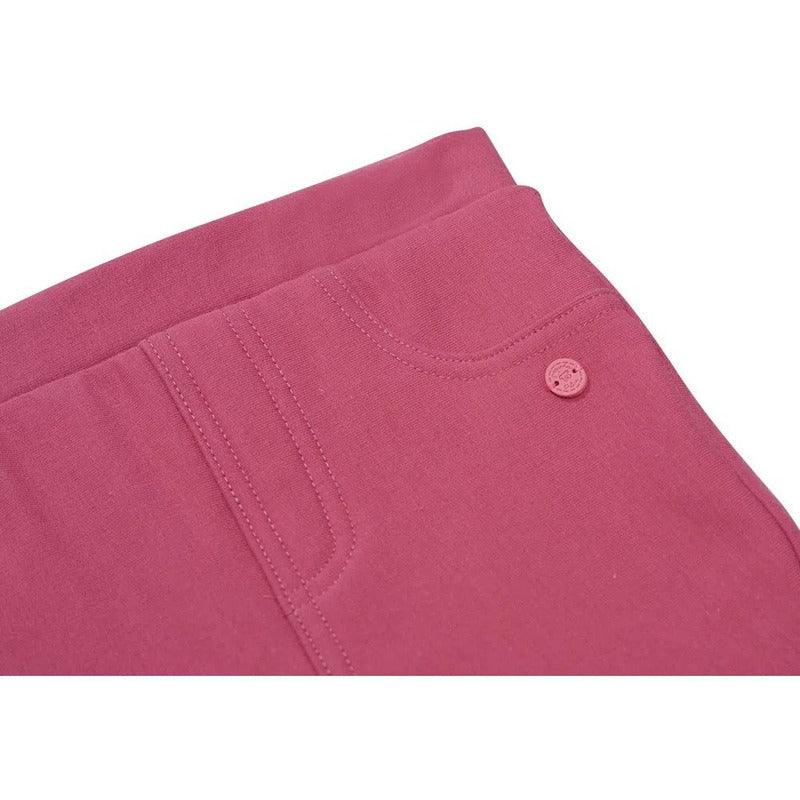 Calza Para Bebé Niña Lazo Con Franela - Louicid