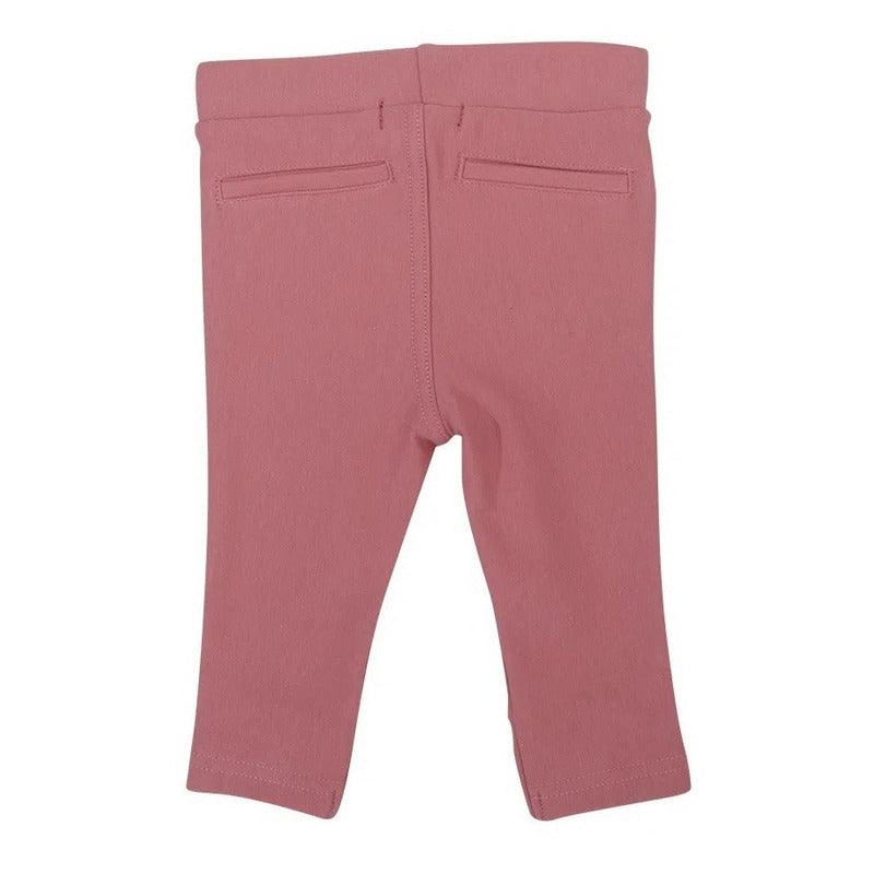 Calza Para Bebé Niña Lazo Con Franela - Louicid