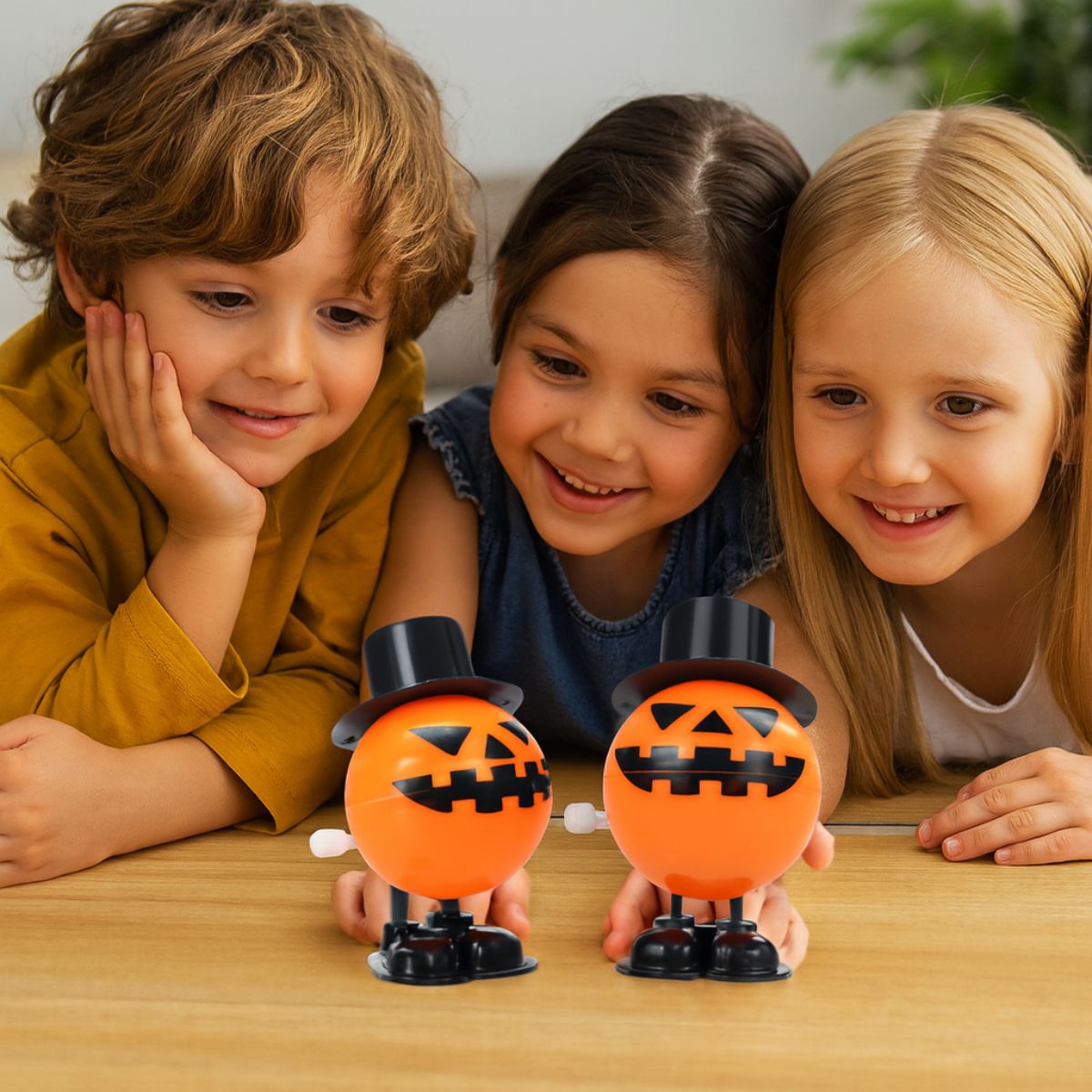 Caminante Calabaza Diabólica Halloween Niños jugando - Louicid