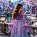 Capa Princesa Anna Frozen Espalda Fantastico - Louicid