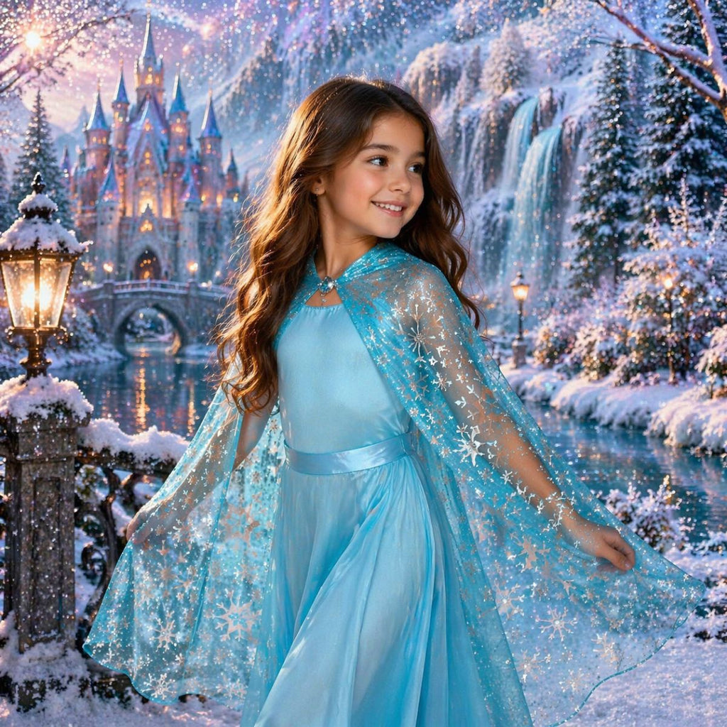 Capa Princesa Elsa Frozen Fantastico - Louicid