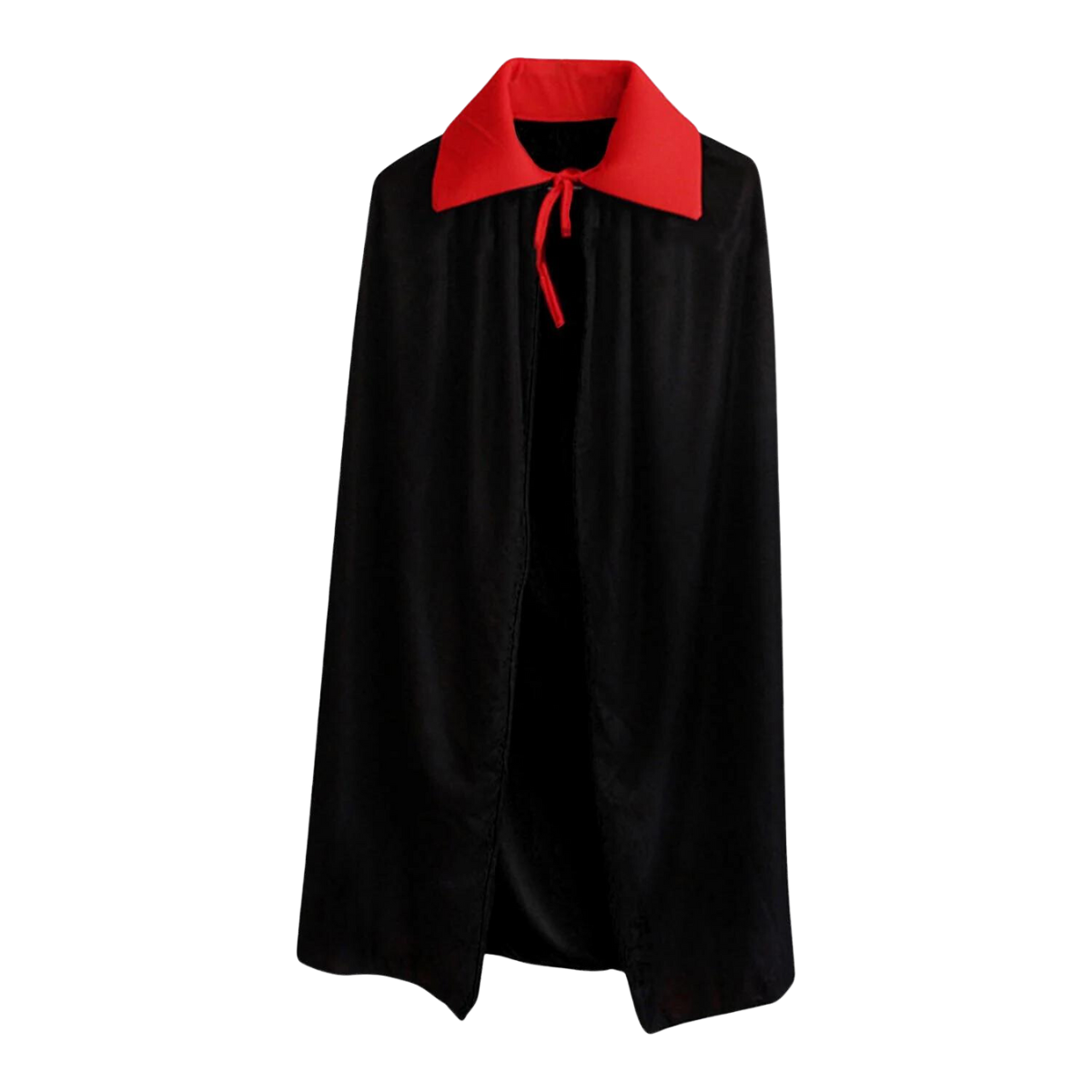 Capa Vampiro Negra 90cm Halloween - Louicid