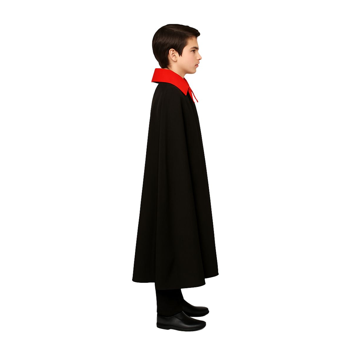 Capa Vampiro Negra 90cm Niño - Louicid