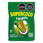 Caramelo Largo Masticable Supercoco 40 Unidades Bolsa De 320gr - Louicid