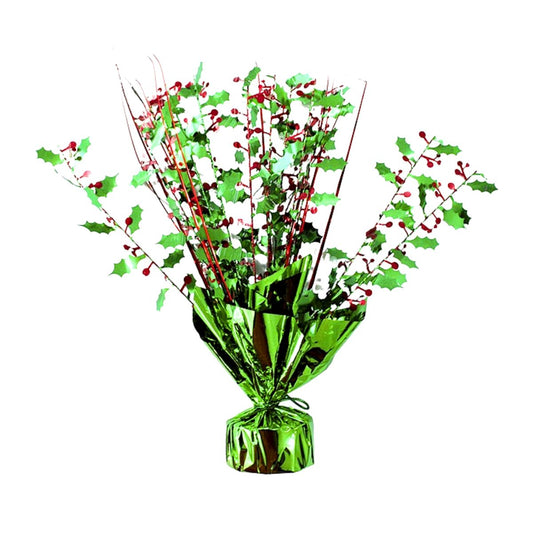 Centro de Mesa Navideño Verde 30cm - Louicid